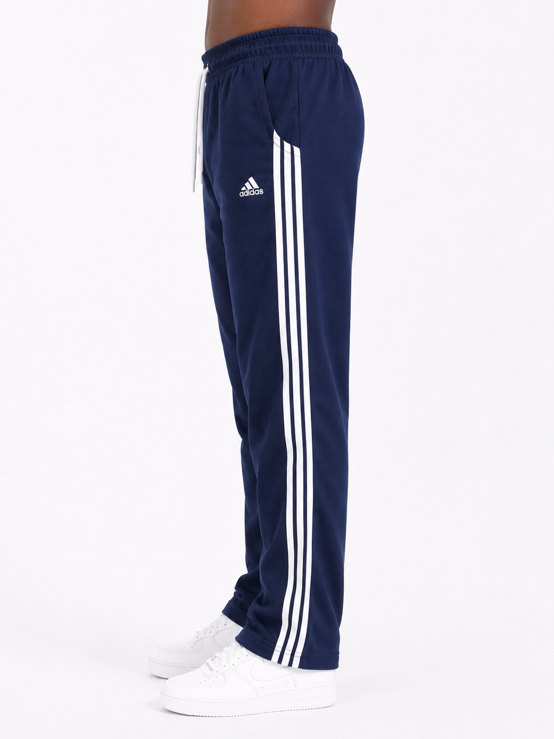 Blue 3-Strip Oversized Pants
