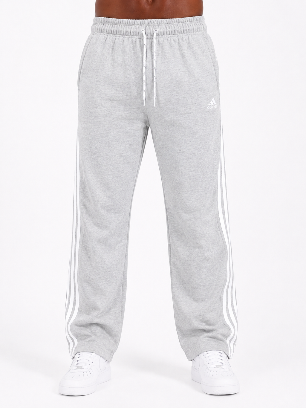 Ash 3-Strip Oversized Pants
