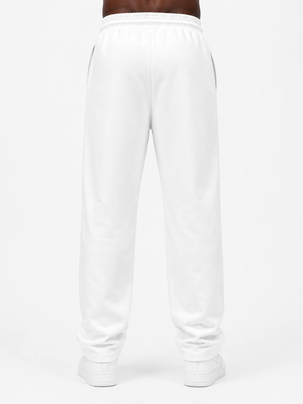 White Yeezy V1 Oversized Pants