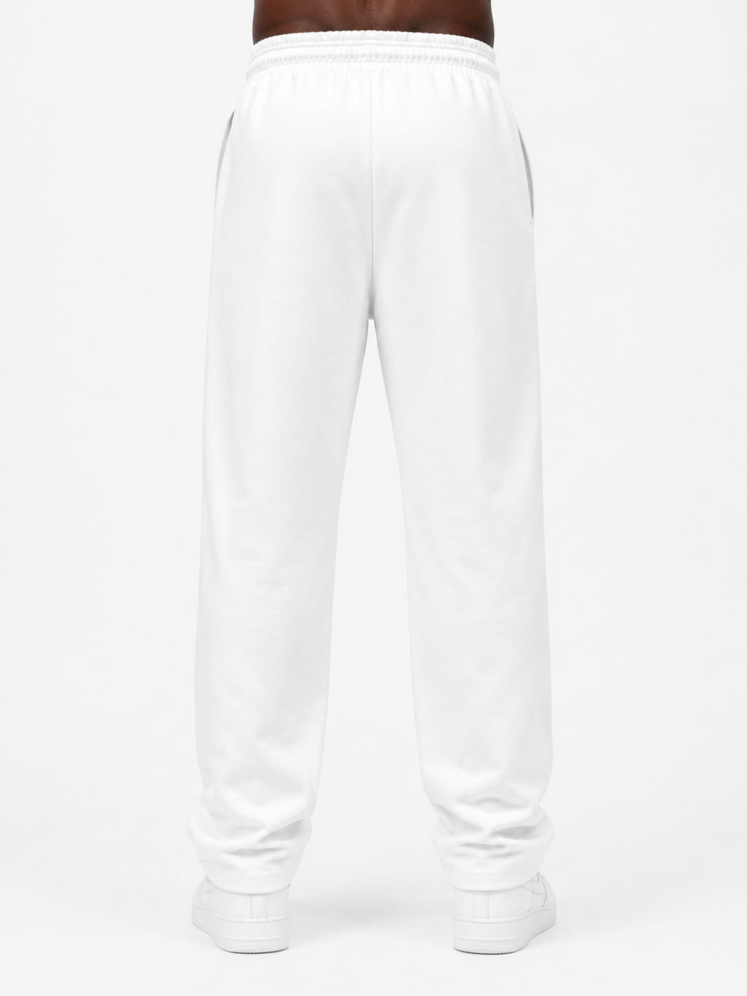 White Yeezy V1 Oversized Pants