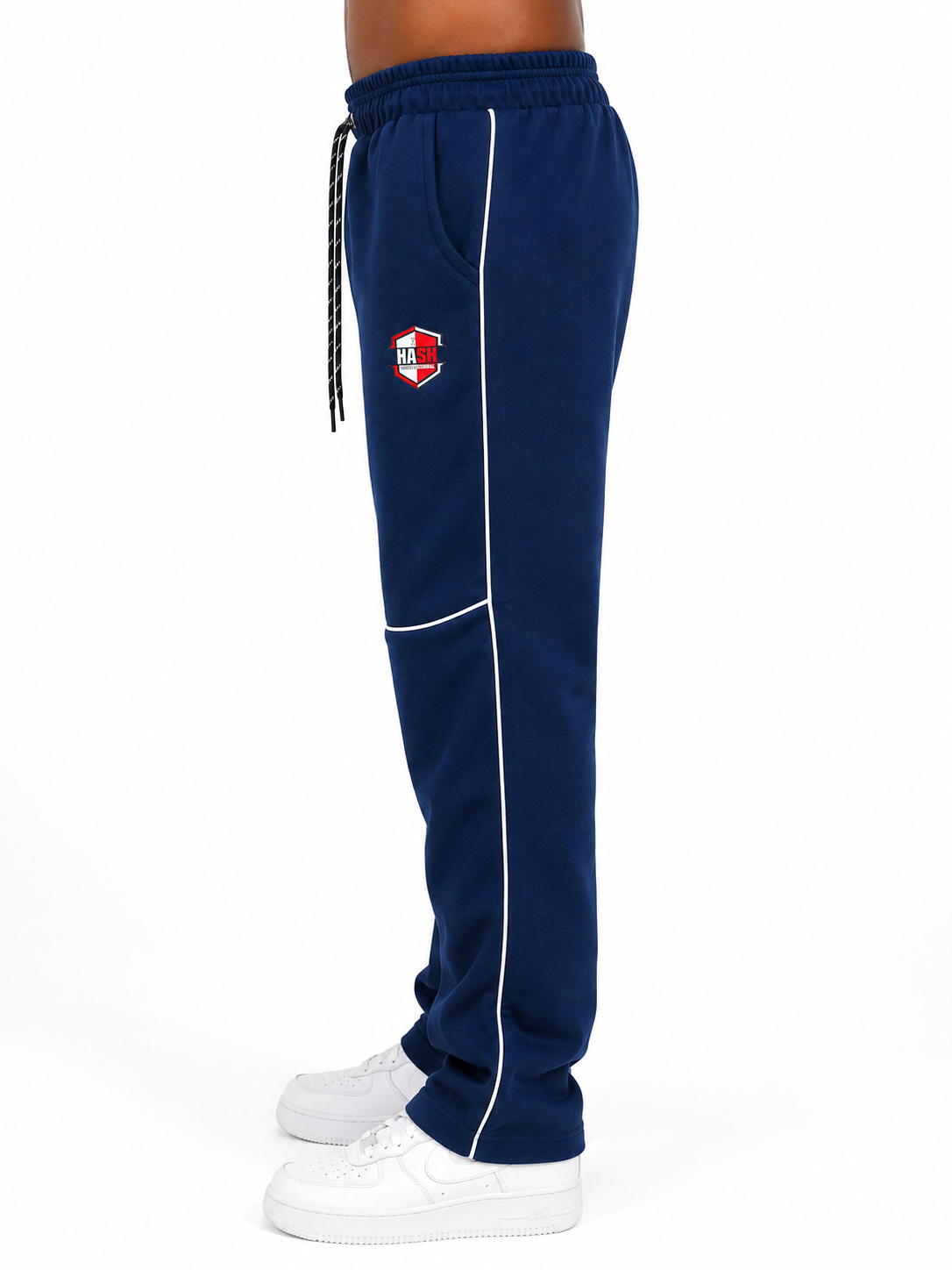 Blue Hash Oversized Pants