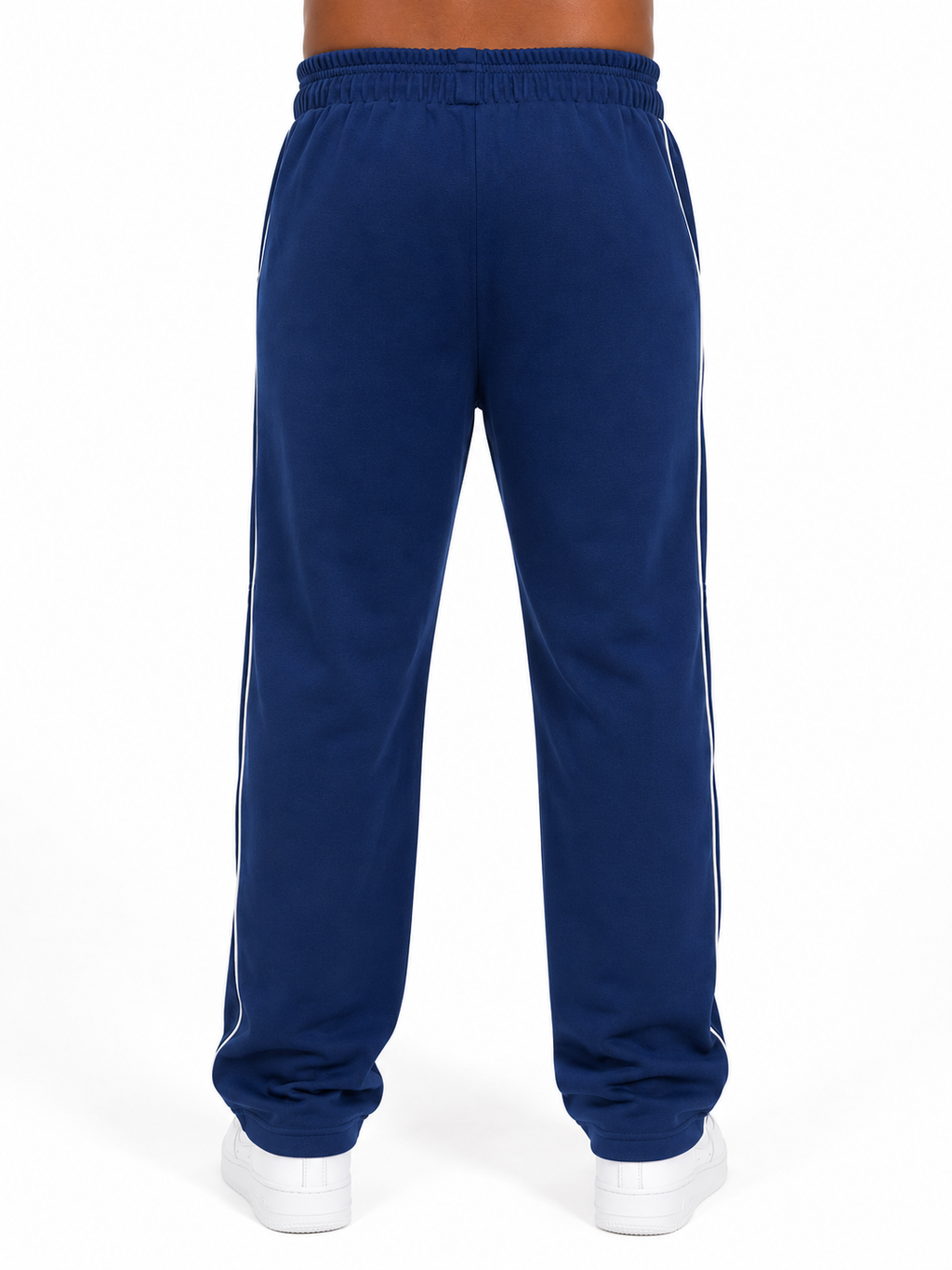 Blue Hash Oversized Pants