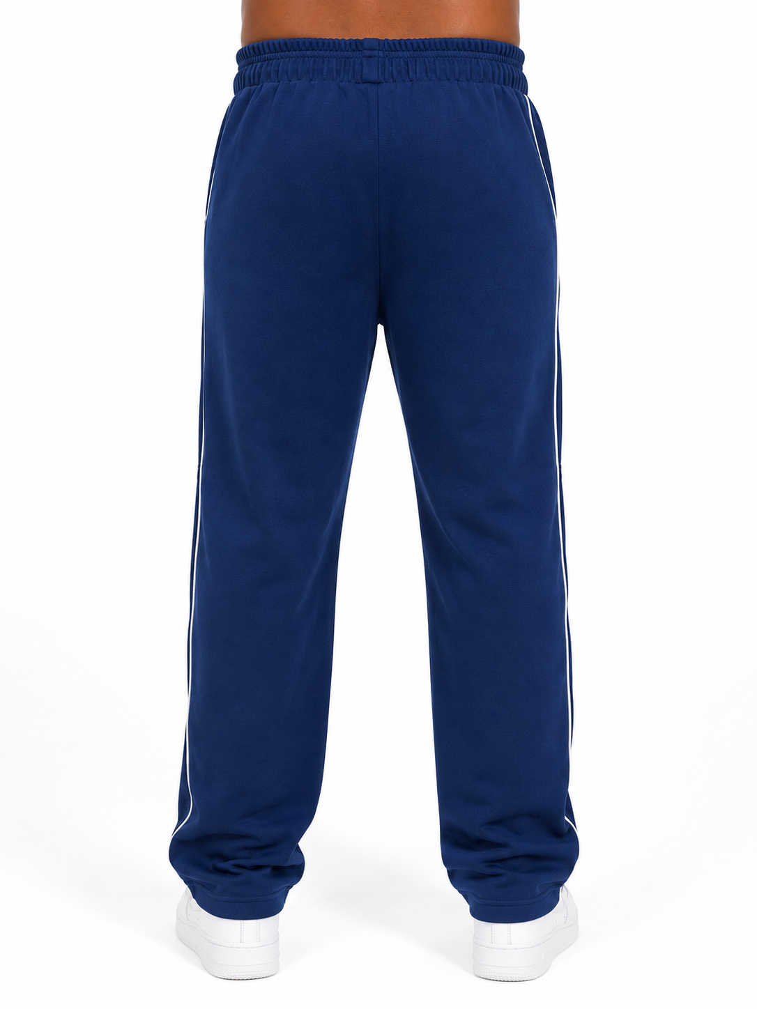 Blue Hash Oversized Pants