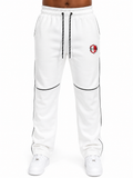 White Hash Oversized Pants